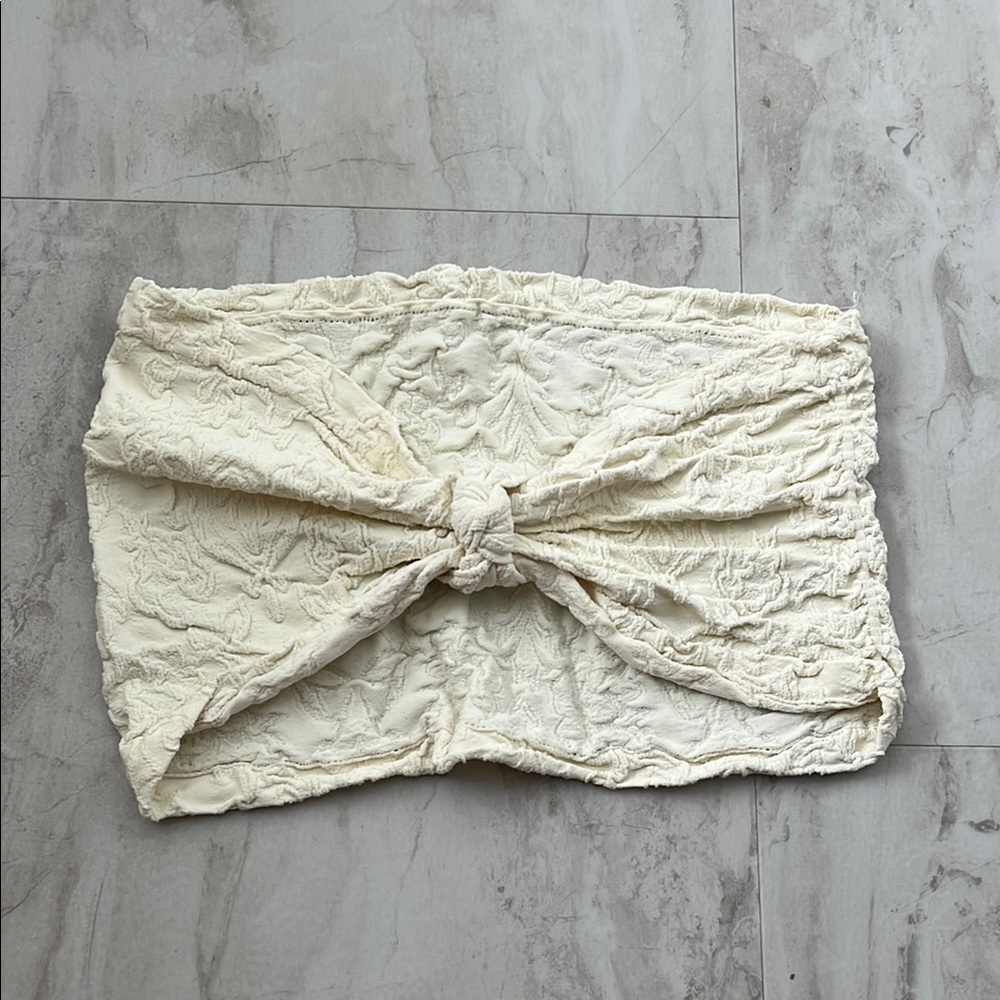 Free People Cream Bandeau